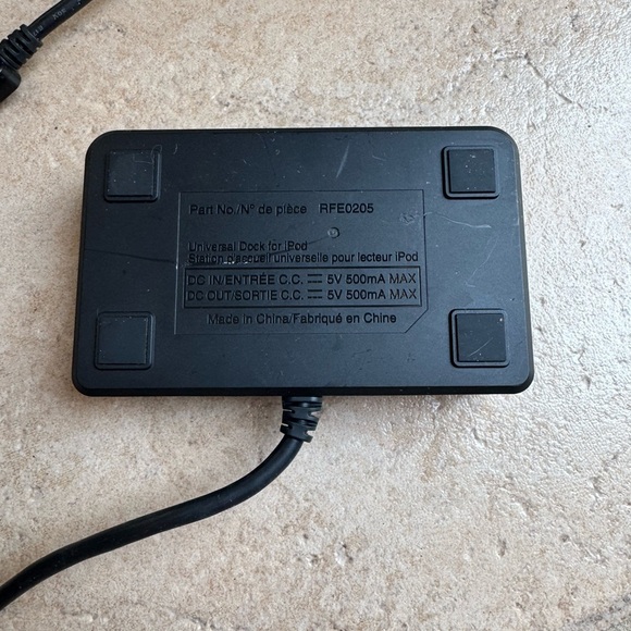 Genuine OEM Panasonic Universal Dock for Ipod Black RFE0205 Stereo 16 Pin Cradle - Picture 3 of 4